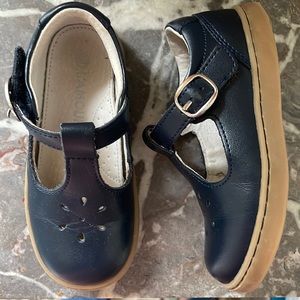 L’amour navy Chelsea t-strap Mary Janes